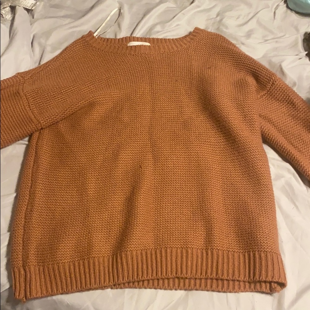 Knit sweater